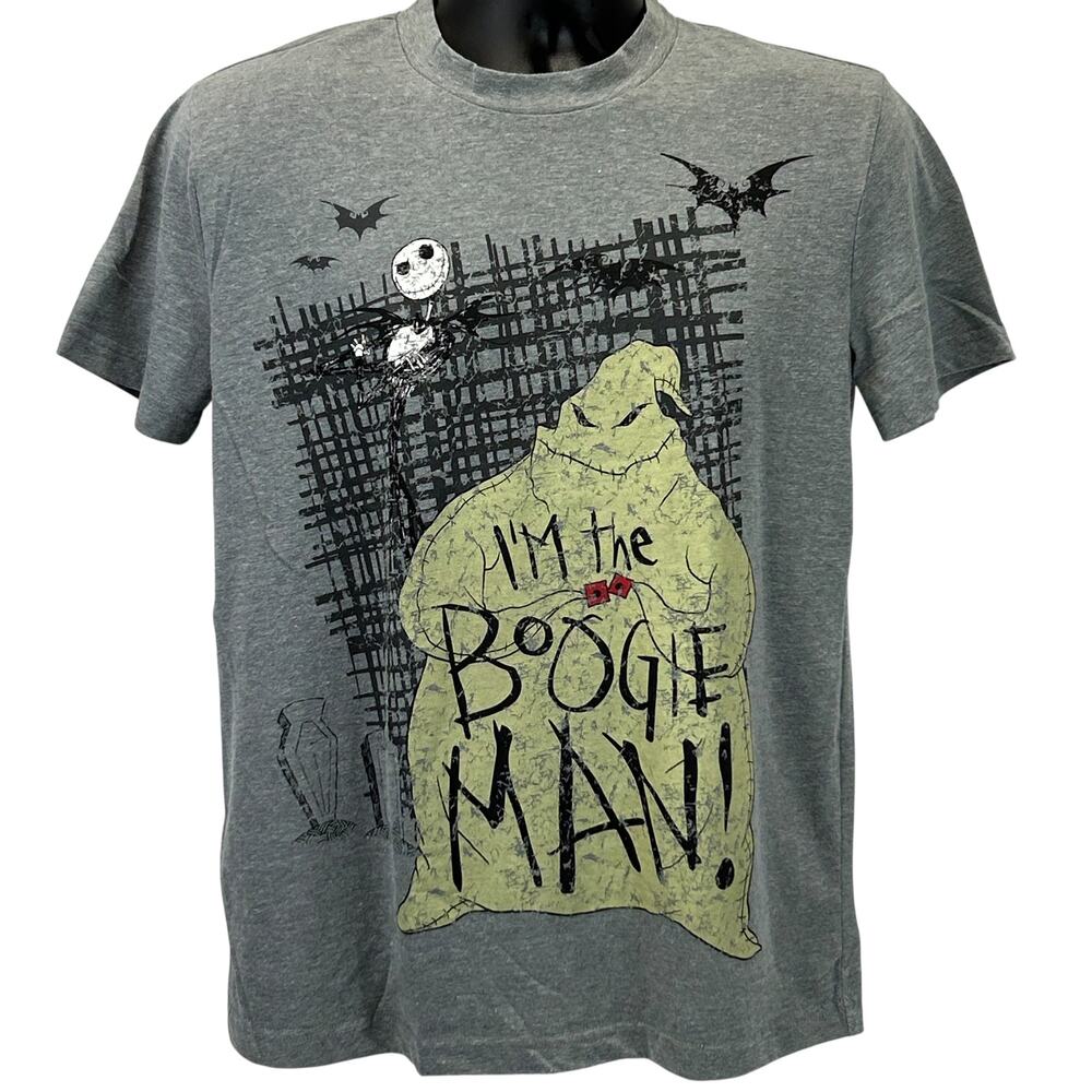 Oogie Boogie T Shirt Mens M Medium Gray The Nightmare Before Christmas Disney